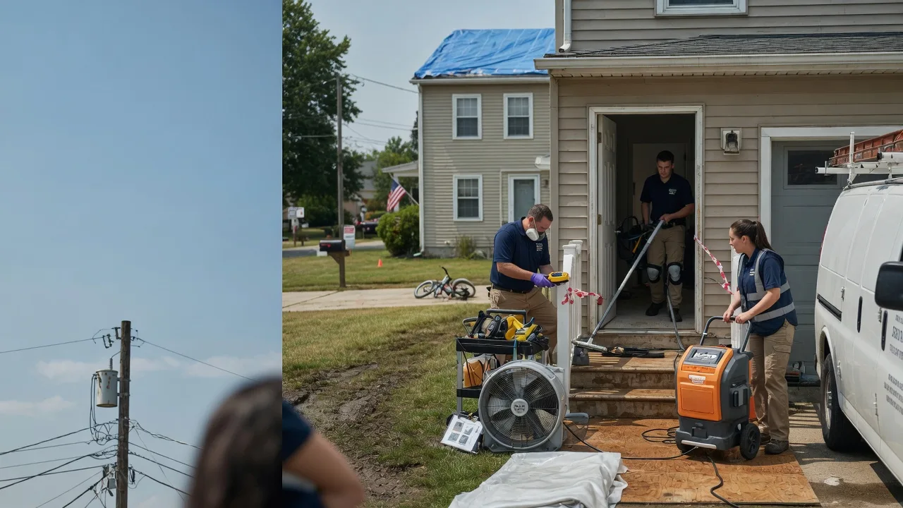 Water Damage Repair in Outlook, MT near me